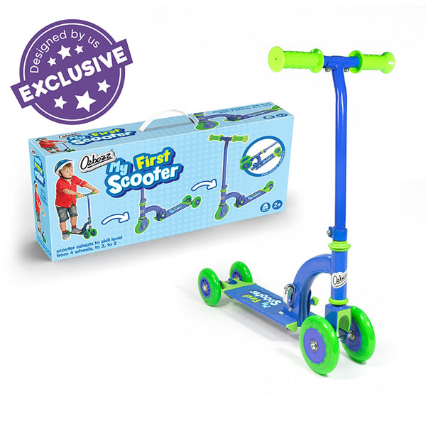 MON PREMIER SCOOTER BLEU