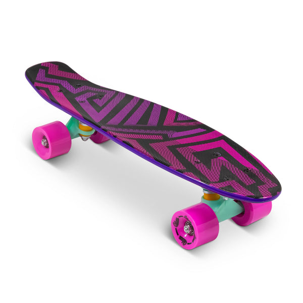 SKATEBOARD EN PLASTIQUE 22 POUCES GRAPHIQUE MIROIR