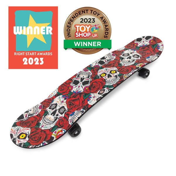 SKATEBOARD PLASTIQUE 31 POUCES GRAPHIQUE MIROIR