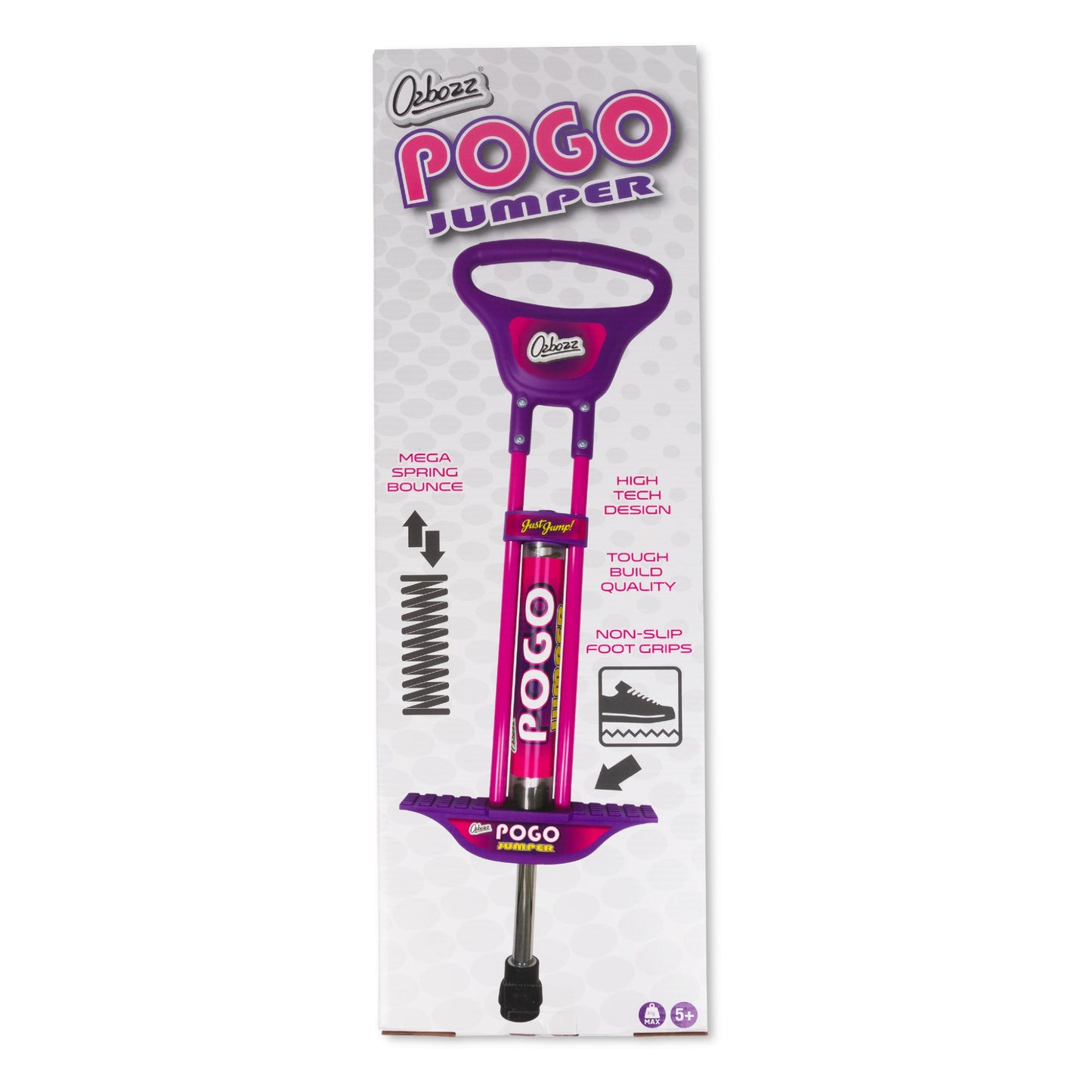 BÂTON POGO ROSE VIOLET 89CM