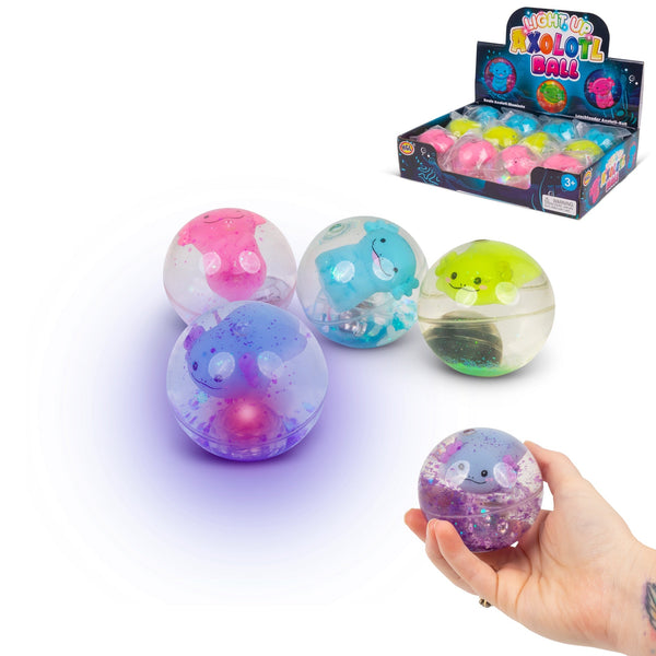 BOULE D'EAU AXOLOTL CLIGNOTANTE