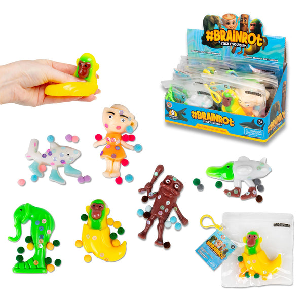 BRAINROT STICKY SQUISHY - BY AIR