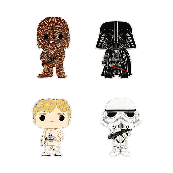 Funko Pop! Pin Star Wars 4-Pack