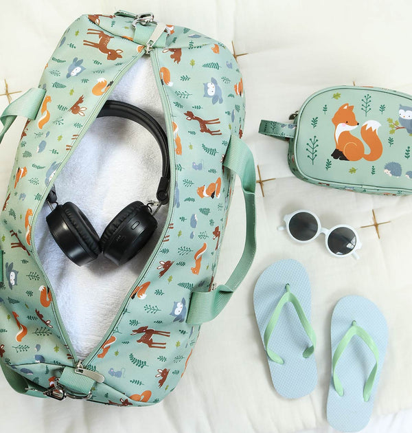 Sac de voyage enfant - Amis de la forêt – vue 2 – A Little Lovely Company