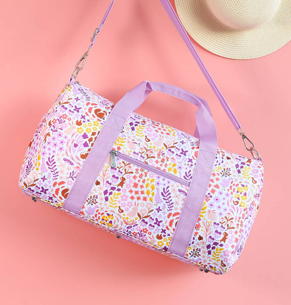 Sac de voyage enfant - Jardin fleuri – vue 2 – A Little Lovely Company