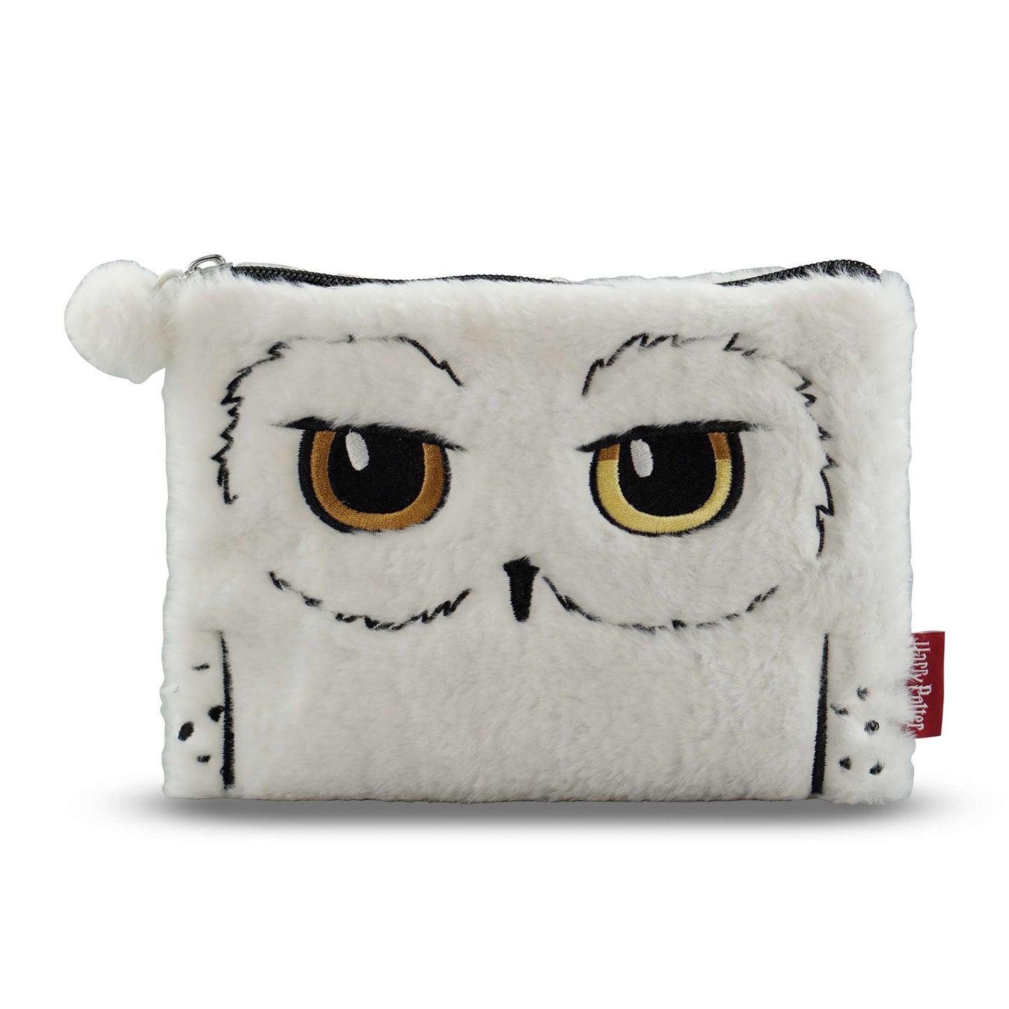 Pochette en peluche Harry Potter - Hedwige 16 cm x 24 cm