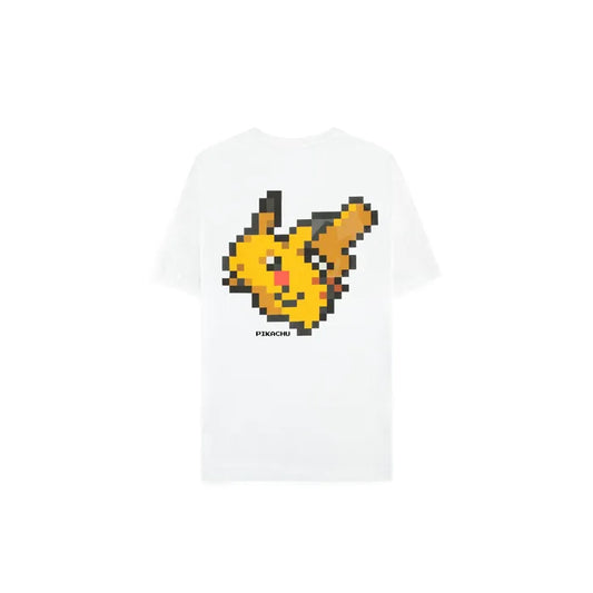 Camiseta de Pokémon - Pikachu de píxeles