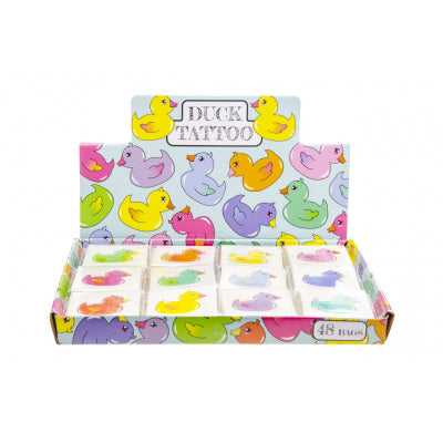 Kleurrijke eendentattoo