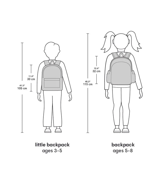 Mochila de dinosaurios pequeños