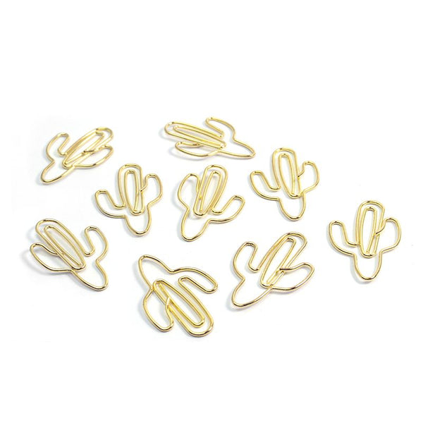Cactus paperclips