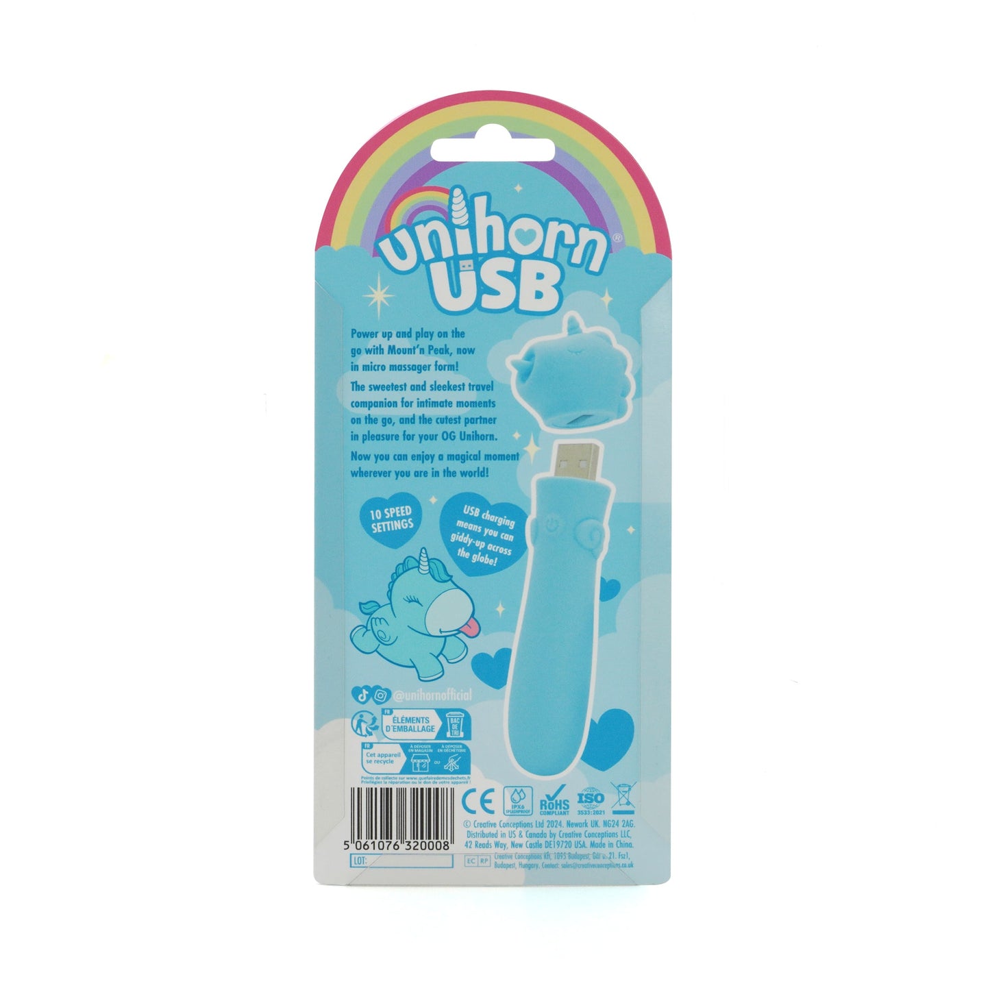 Mount'n Peak USB Bullet Vibrator