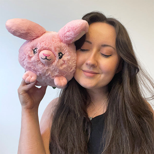 Mini Squishable Pink Fluffy Bunny