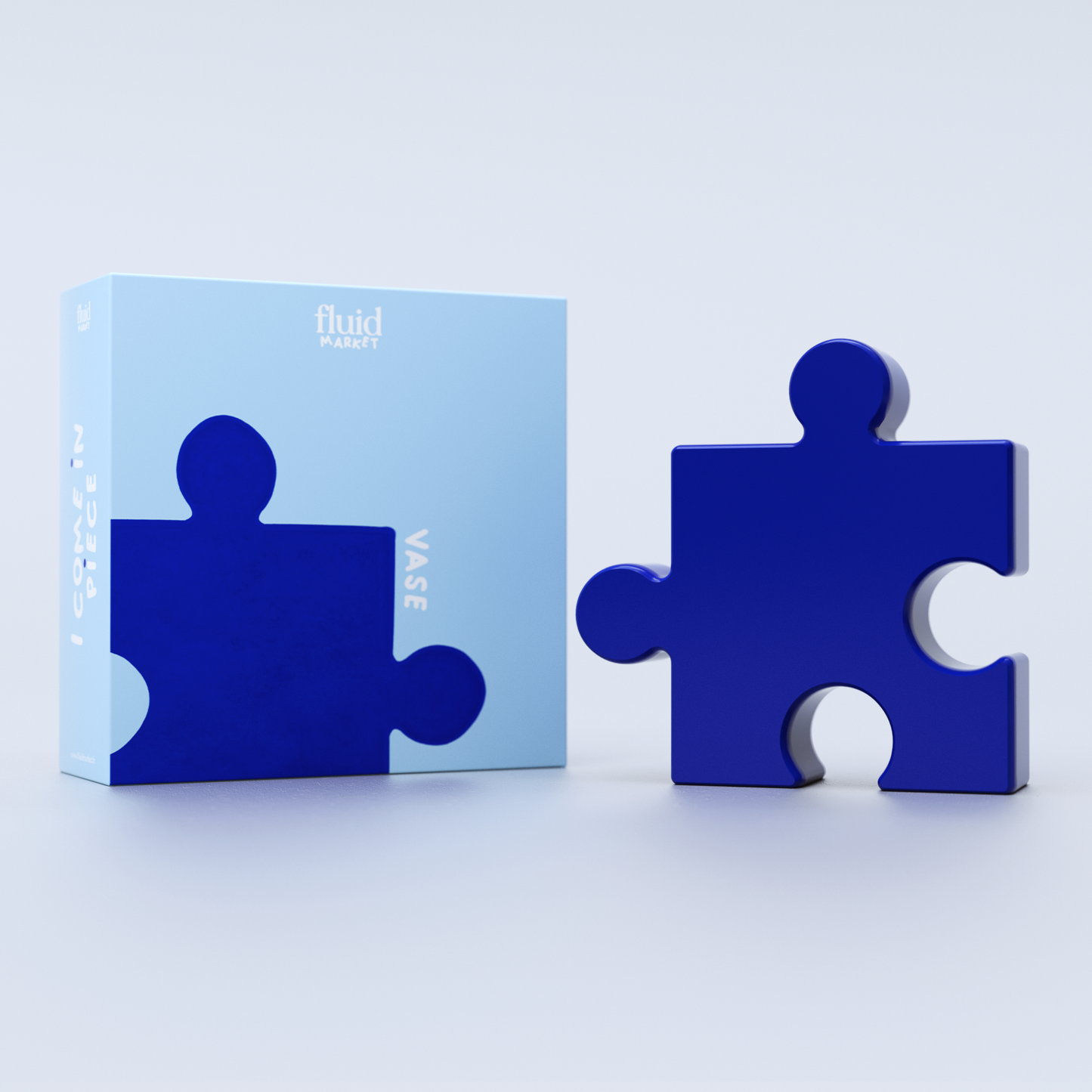 Puzzle bleu