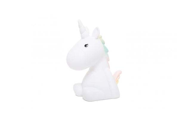 Luce notturna ricaricabile a forma di unicorno