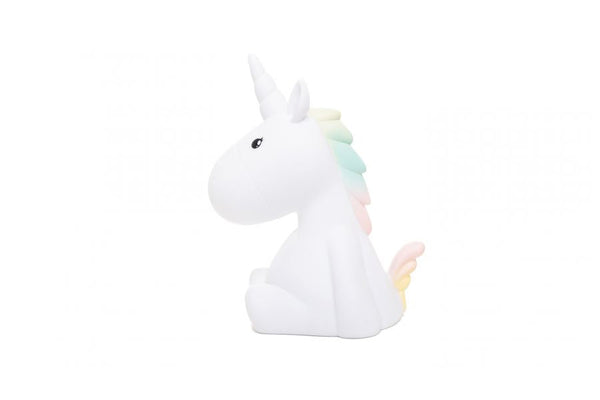 Luce notturna ricaricabile a forma di unicorno
