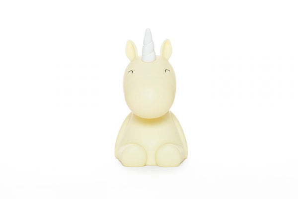 Luce notturna unicorno giallo