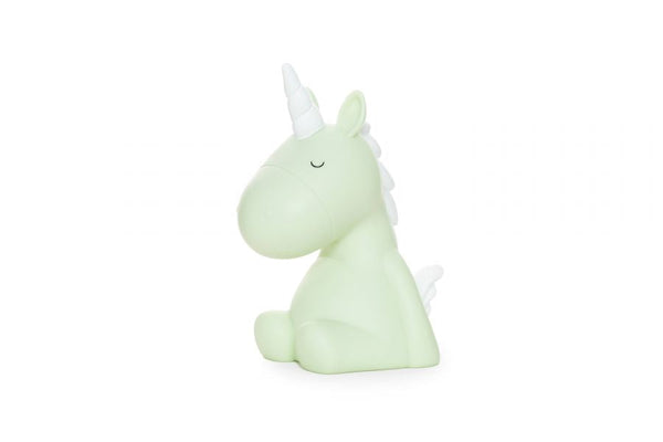 Luce notturna unicorno verde