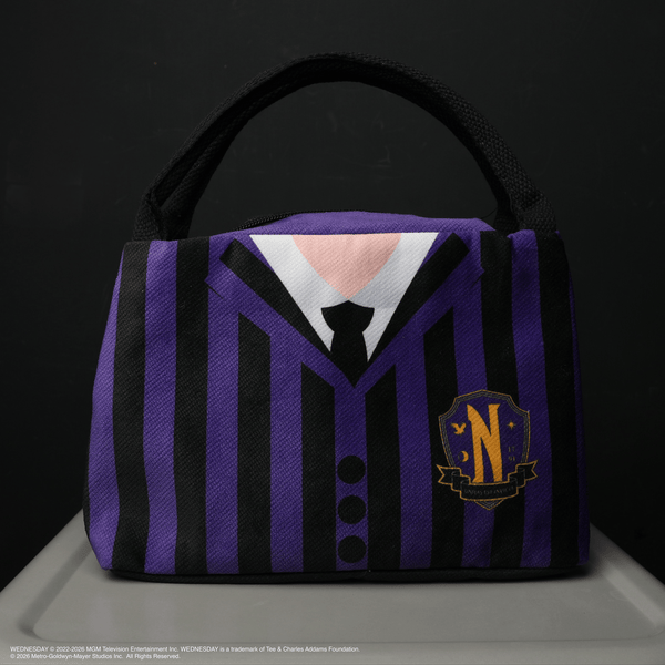 Nevermore Black & Purple Lunch Bag
