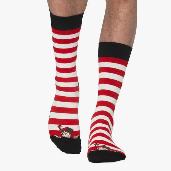 Chaussettes Charlie Peek-A-Boo - Rayures