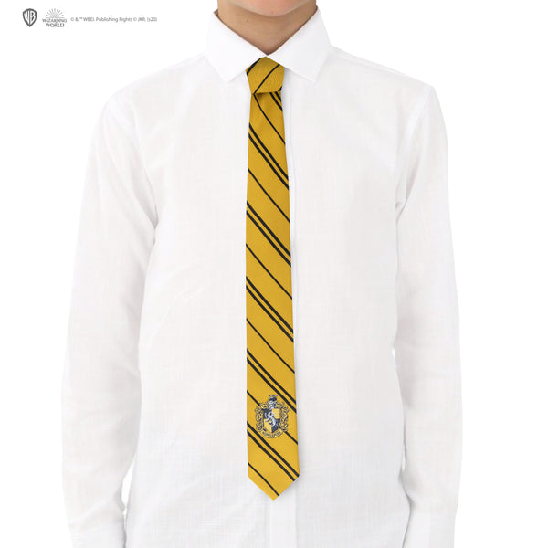 Hufflepuff Woven Crest Tie Kids