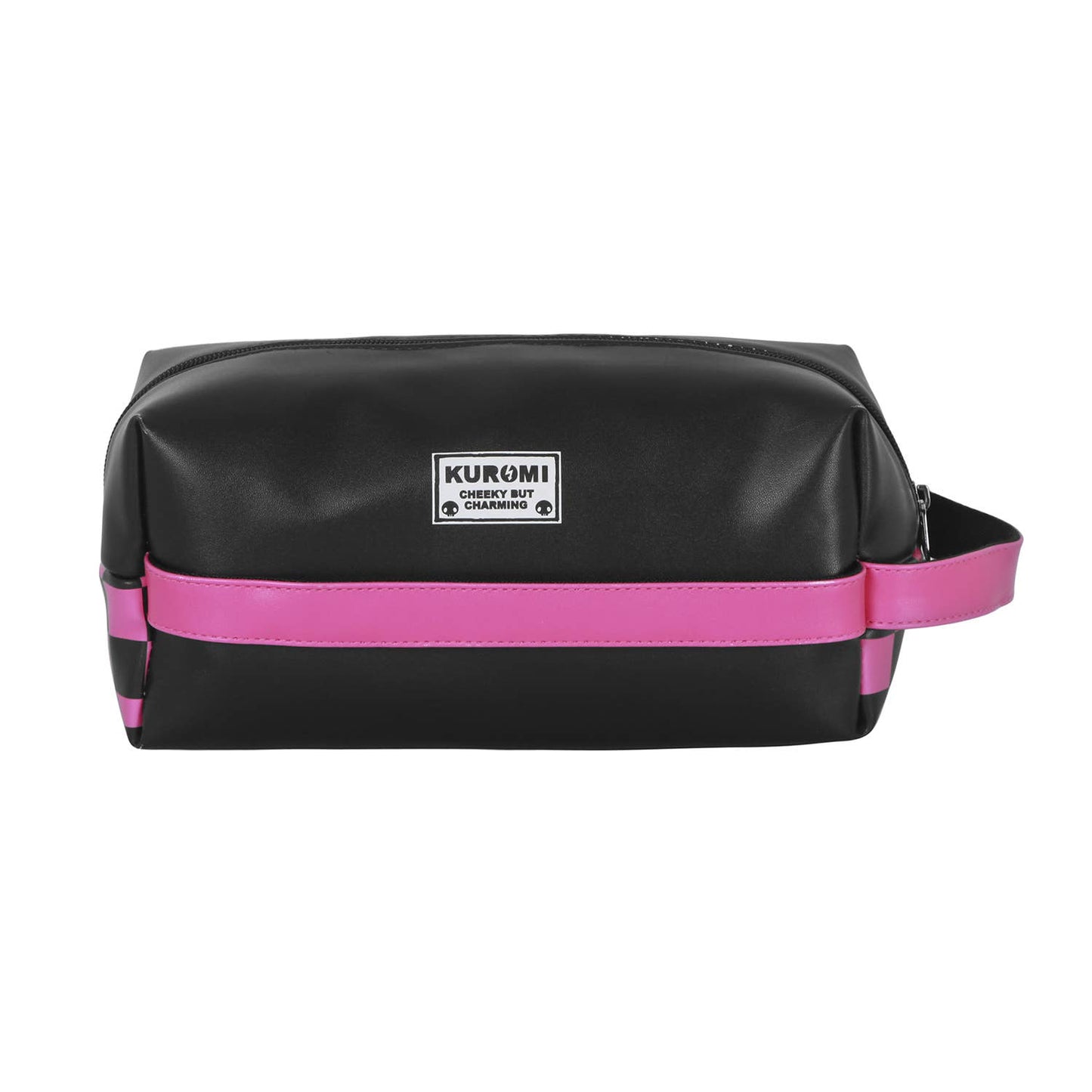 Neceser de viaje con diseño de ajedrez de Sanrio Kuromi