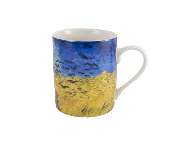 Mug Van Gogh - Champ de blé avec corbeaux, Auvers