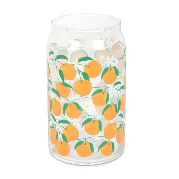 Lattina di vetro per acqua - Arancione