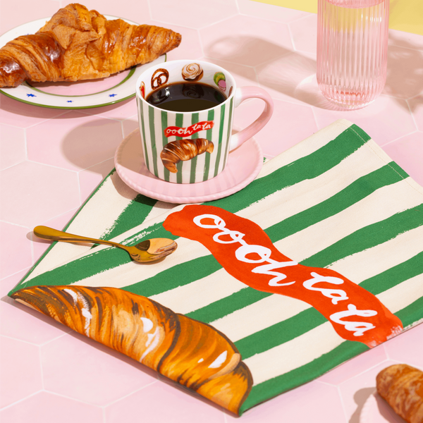 Asciugamano da cucina Oooh La La Croissant
