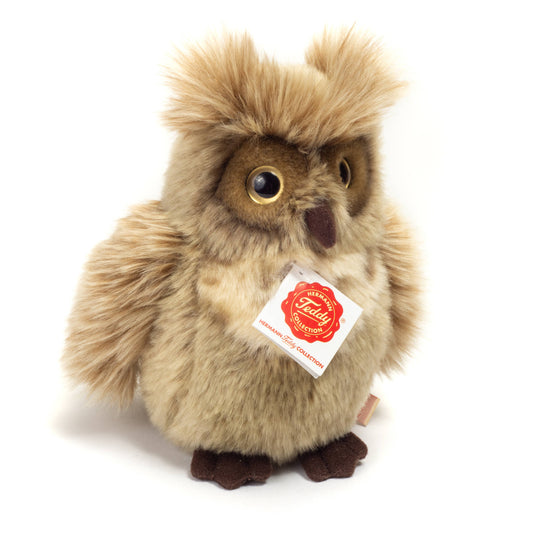 Grey-brown Owl Plush Toy