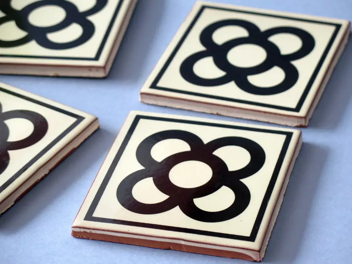 Barcelona ceramic coasters