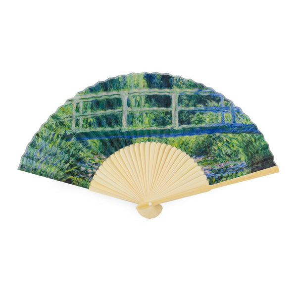 Éventail en bambou Monet, Pont Japonais