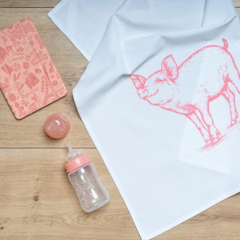 Strofinaccio Pink Pig