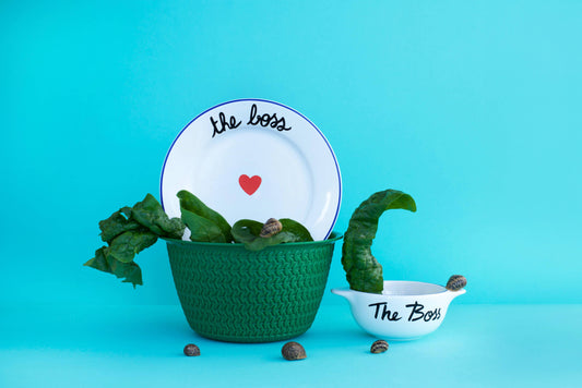 Plate THE FAMILY HAS A BLAST - The Boss