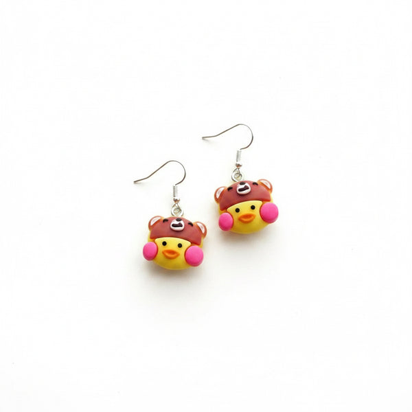 Boucles d'Oreilles Canard LaLaFanFan