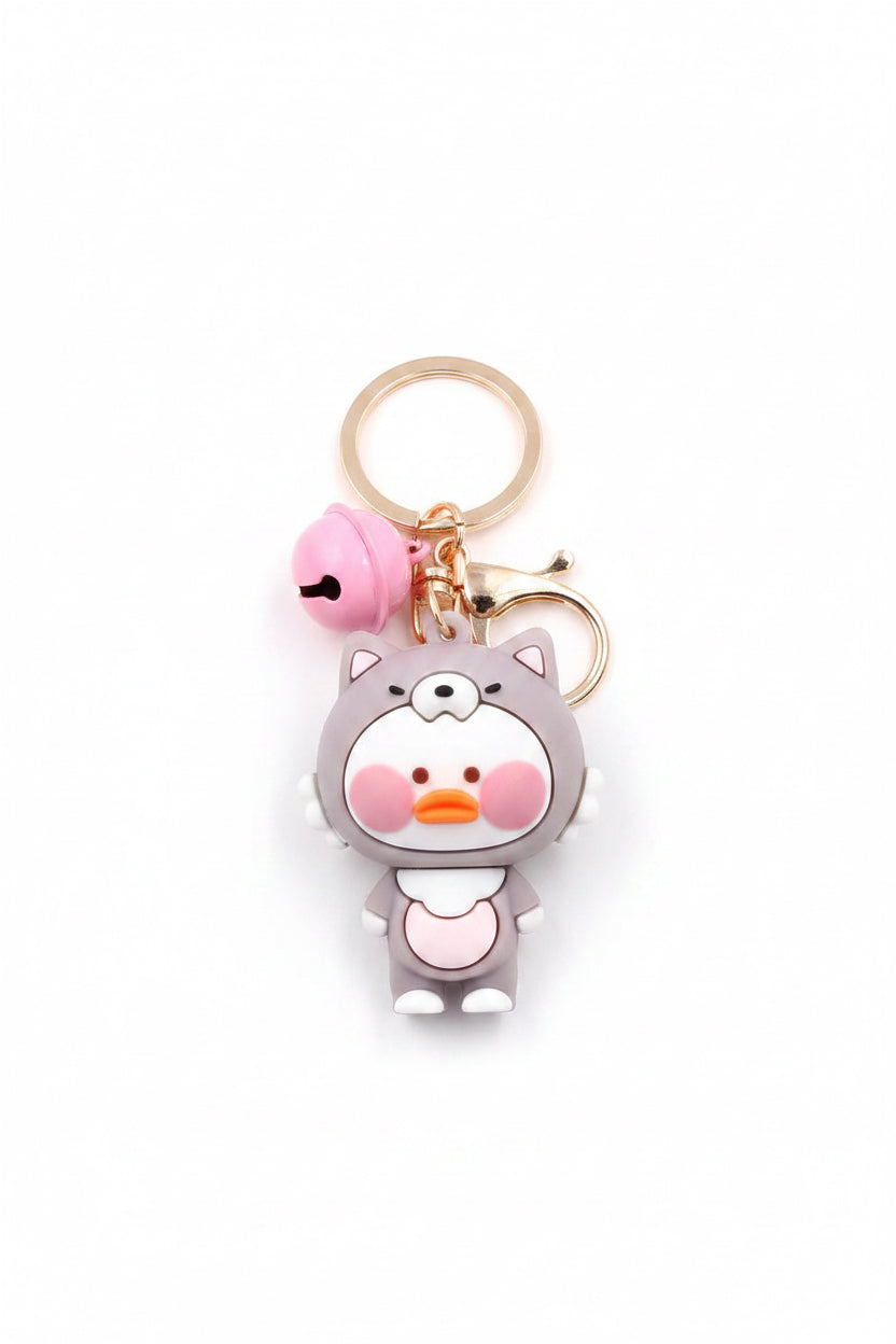 Porte Clés Canard Loup Lalafanfan