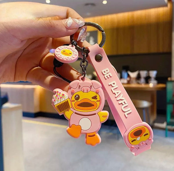 Porte Clefs Canard Cochon