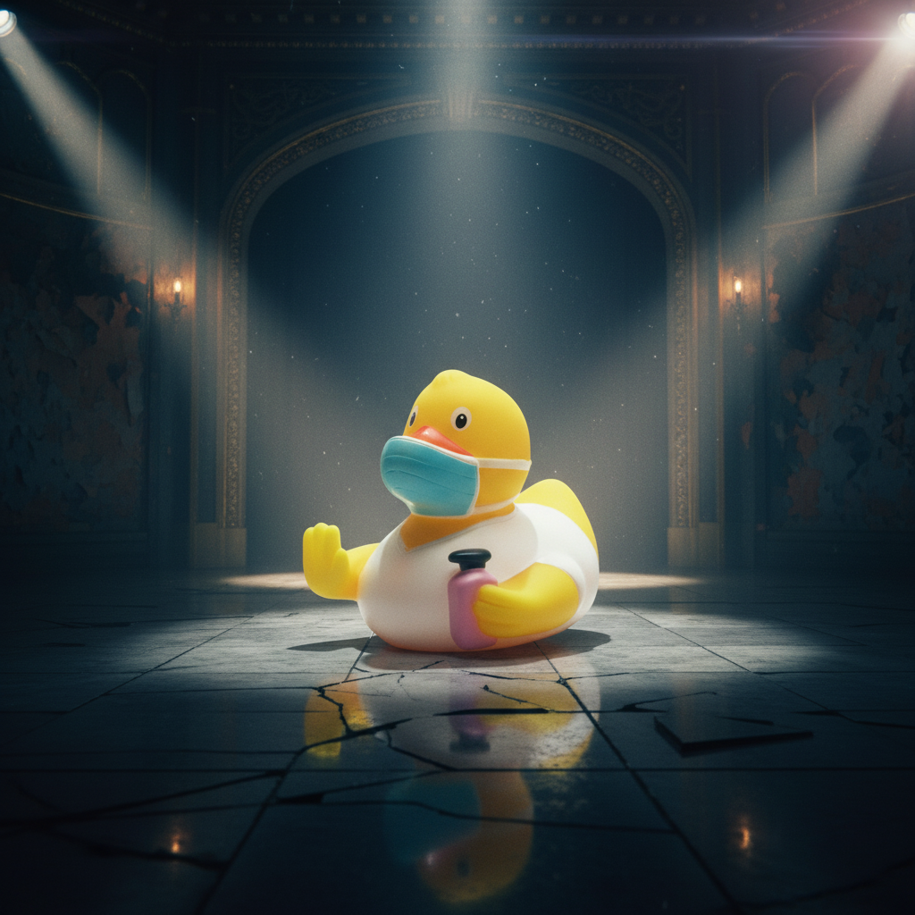 Gestos de barrera de pato