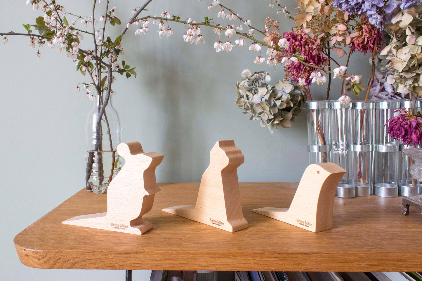 Mimi Mouse wooden doorstop