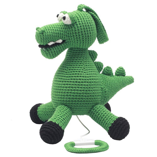 Boîte à musique - Crocodile vert