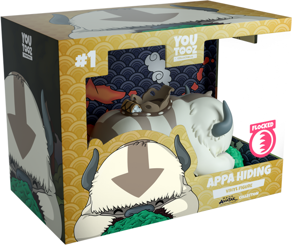 Appa Hiding Flocked