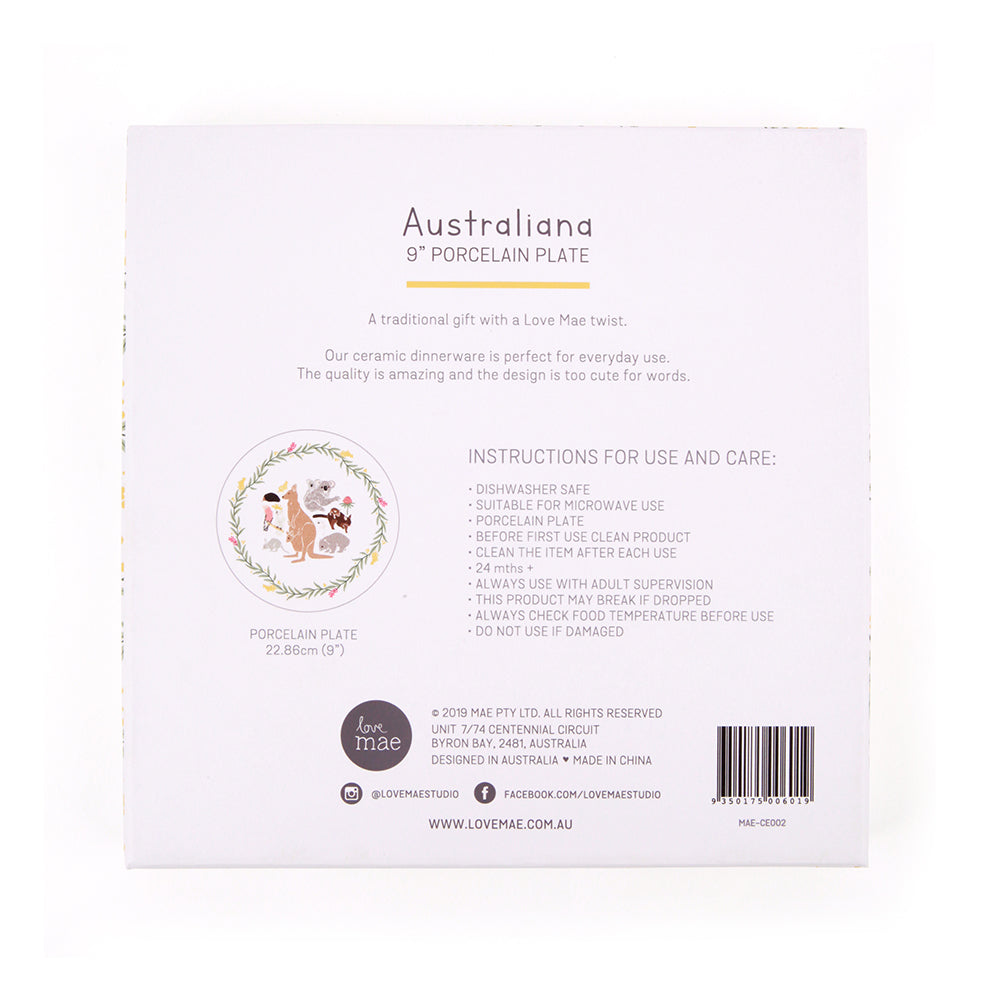 Assiette en Porcelaine Australiana avec Ventouse – vue produit 6