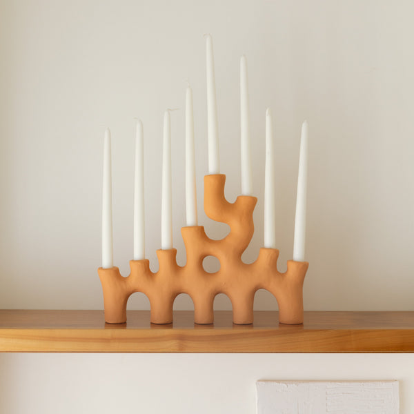Chandelier en céramique – Oito.Atelier