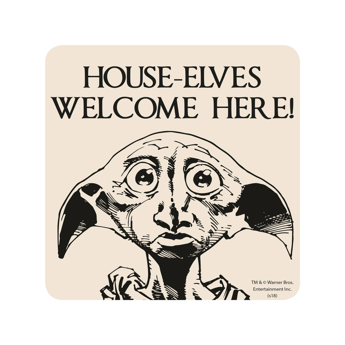 Sous-Verre Harry Potter - Dobby