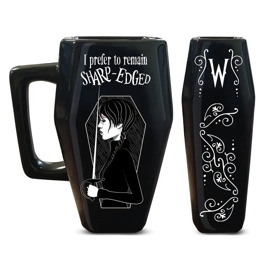Taza con forma de ataúd - Miércoles