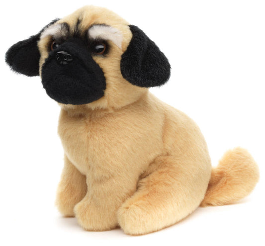 Peluche de pug sentado