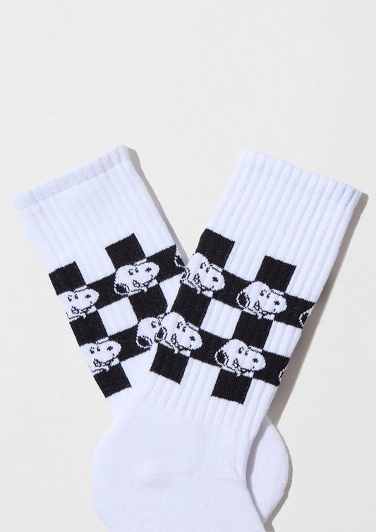 BeSnoopy Chess Street - Chaussettes 100 % Coton Bio