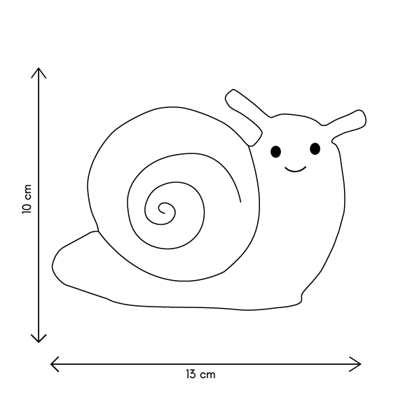 Peluche: Babosa de Garden Friends