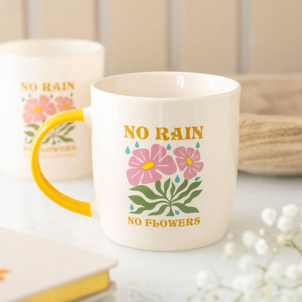 Mug “No Rain No Flower”