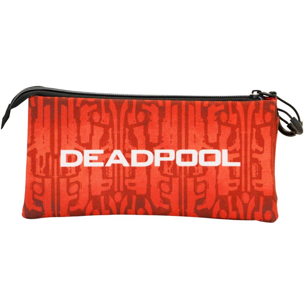 Deadpool Weapons-Triple ECO Pencil Case