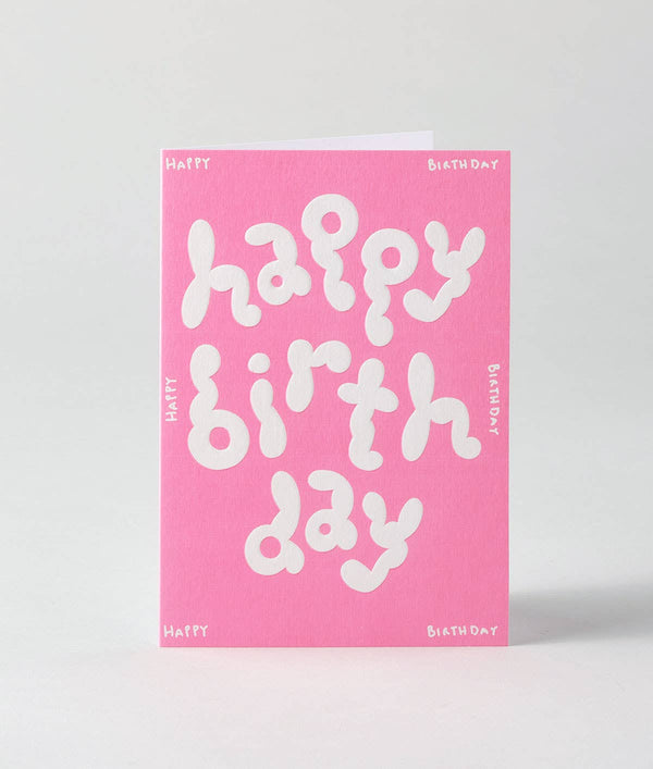 Carte d’anniversaire « Happy Birthday »